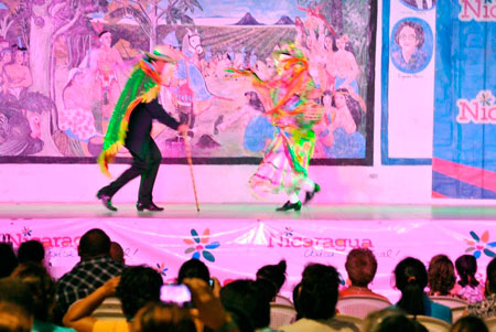 BALLET FOLKLÓRICO NICARAGÜENSE, DELEITA A PUEBLO DE RIVAS DURANTE LA CUARTE EDICIÓN DE LAS NOCHES RIVENSES, QUE PRESENTÓ INTUR