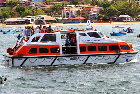 BIENVENIDA AL CRUCERO ISLAND PRINCESS EN SAN JUAN DEL SUR