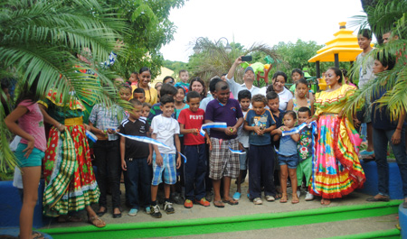 Inauguran obras de mejoramiento del Parque Gaspar García Laviana de San Juan del Sur