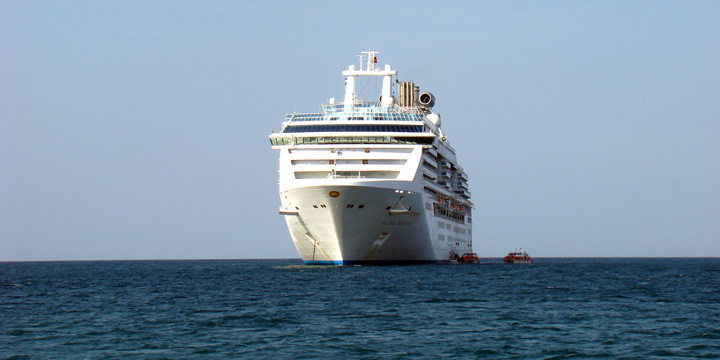 sland Princess, es el segundo Crucero