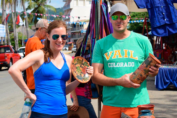 INTUR recibe a turistas del crucero Island Princess en San Juan del Sur