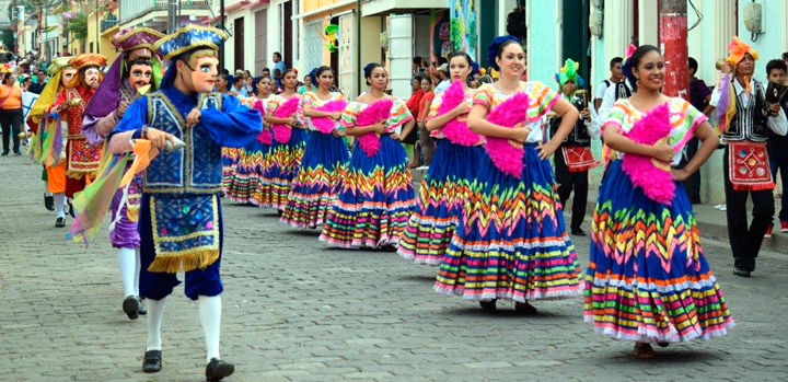 Carazo y Madriz realizan colorido intercambio cultural