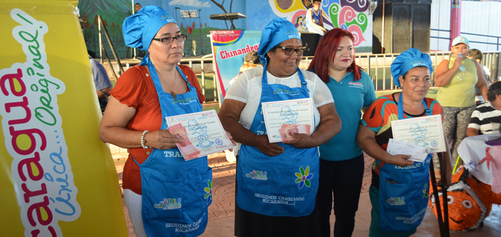 Paula Santos gana Octavo Concurso de Comidas de Cuaresma en Chinandega