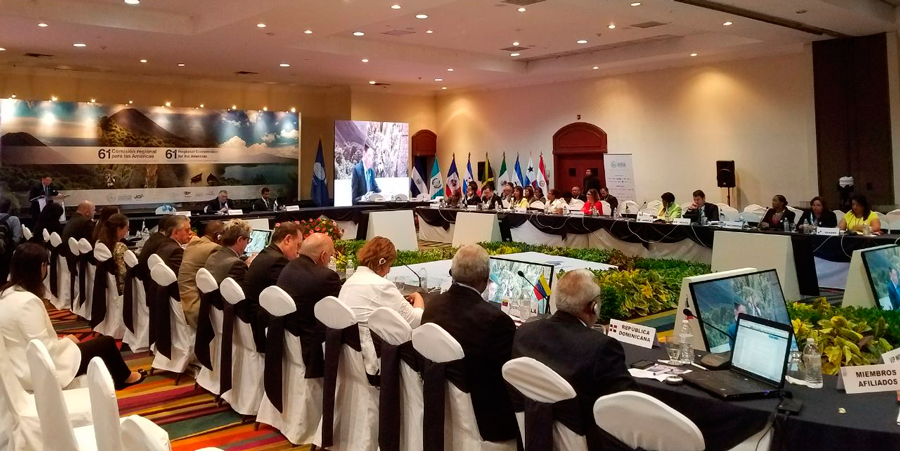 Nicaragua en 61ª Reunión de la Comisión Regional de la OMT