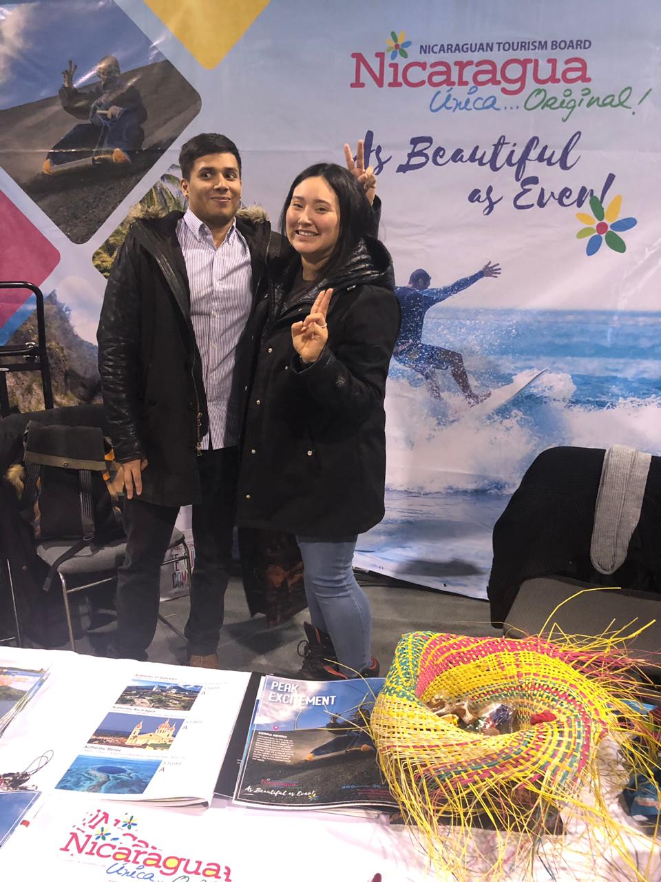 Nicaragua en feria de turismo en Canada