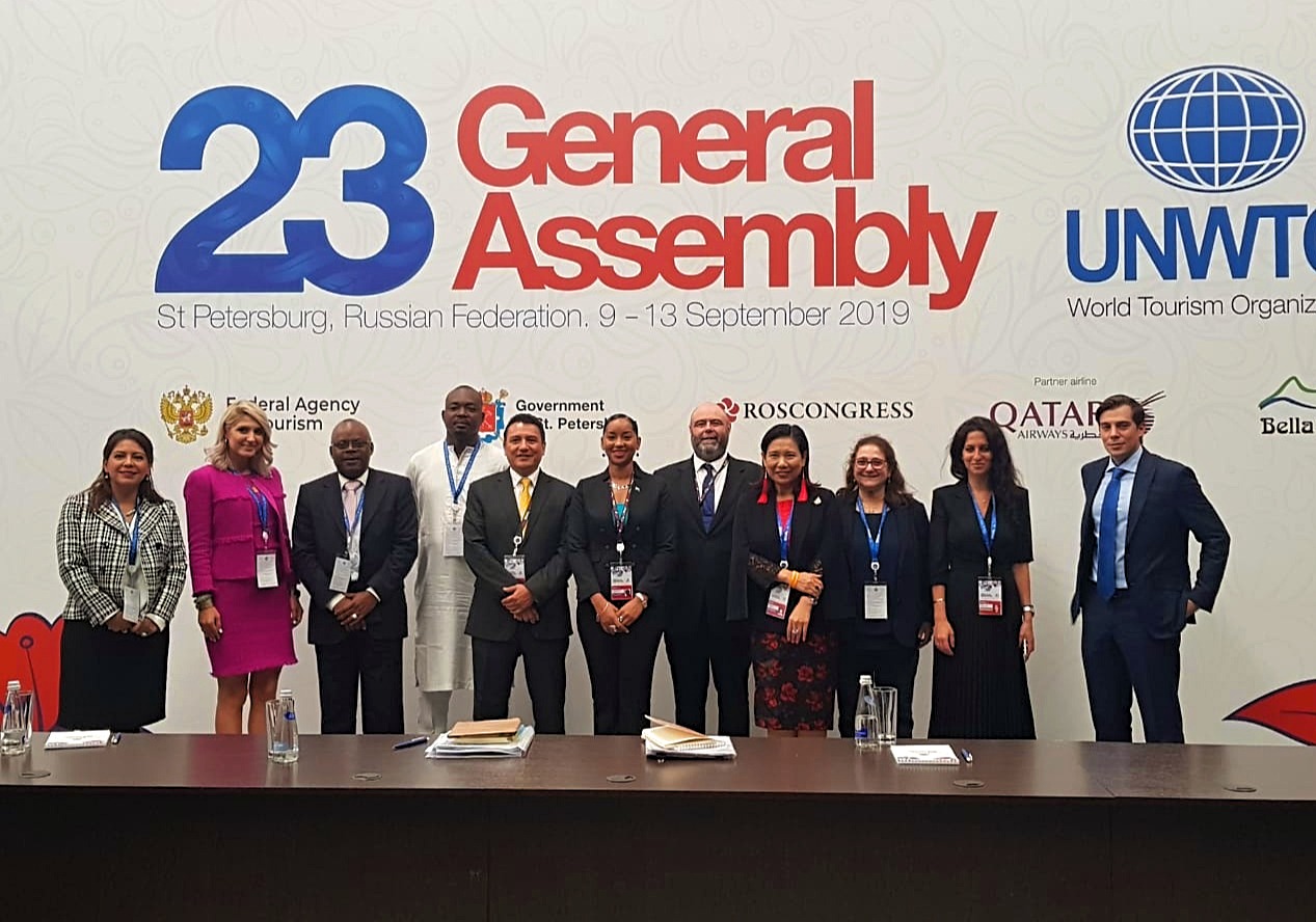 Comité de Credenciales de la 23 Asamblea General de la Organización Mundial del Turismo, OMT.