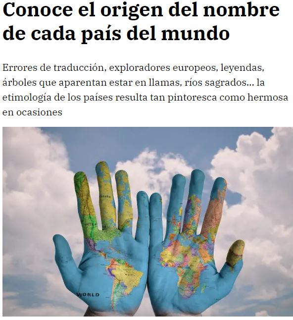 Nombre de cada pais del mundo