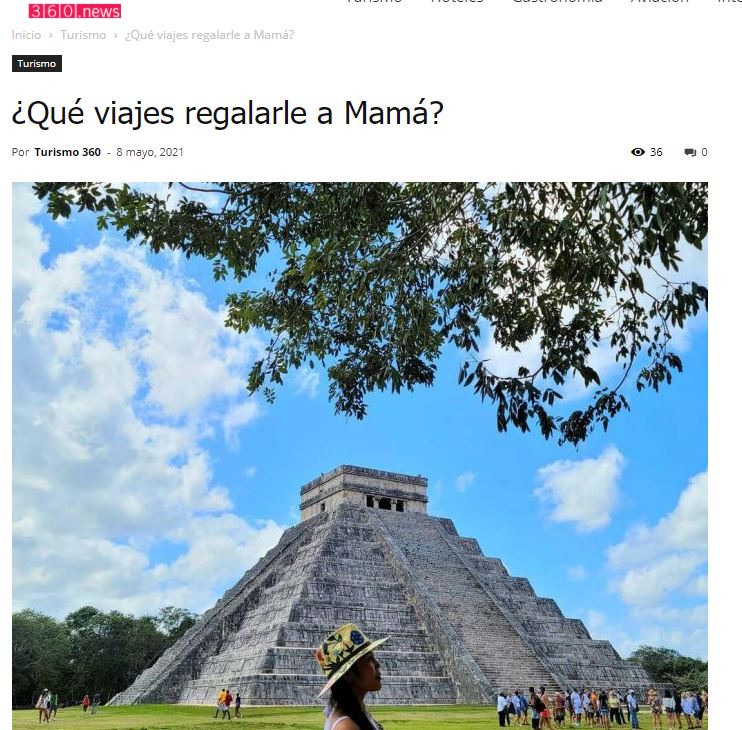 viajes para mamá