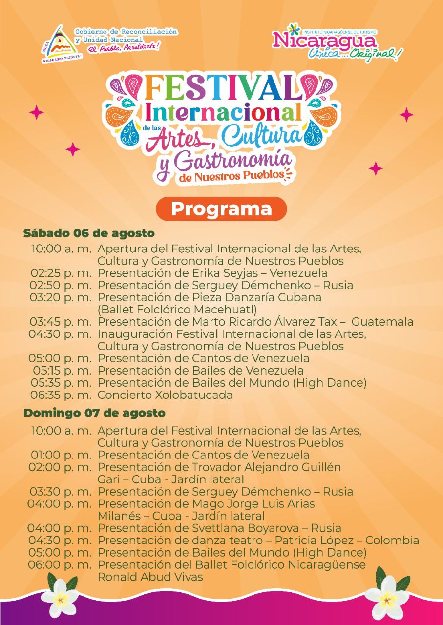 programa del festival internacional