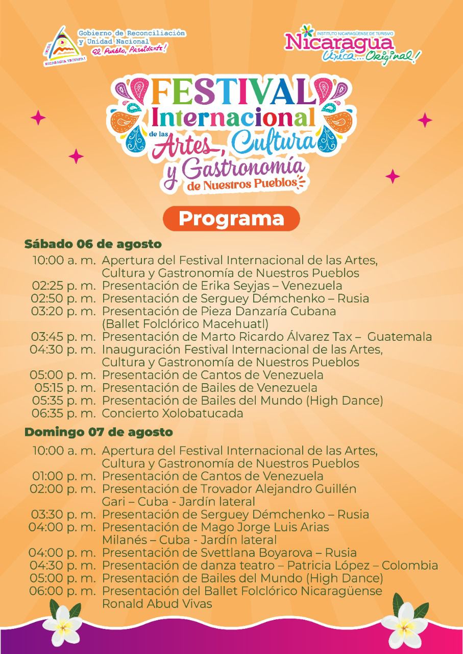 programa del festival internacional