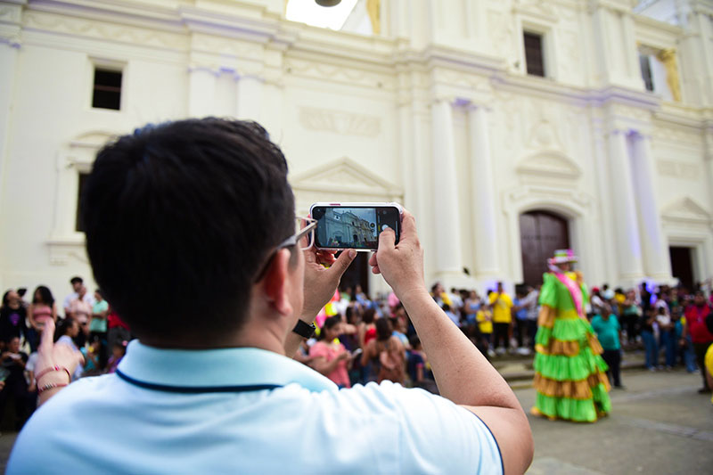 Turista-en-León